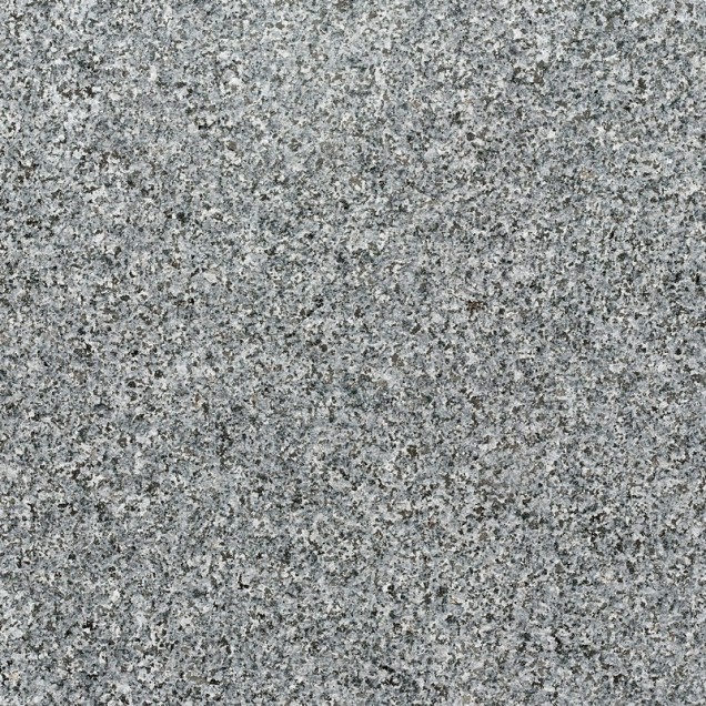 Graniettegel donkergrijs 50x50x3 gevlamd