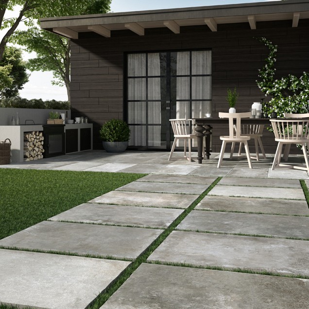 (KBT 361) Ceramic Line French Vintage Greige 60x90x2 tumbled