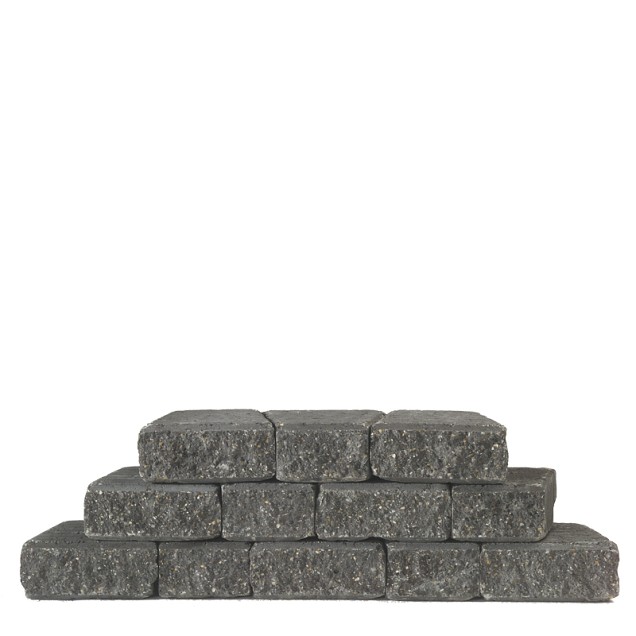 Granubrick 23,1/15,3x20x10 Antraciet