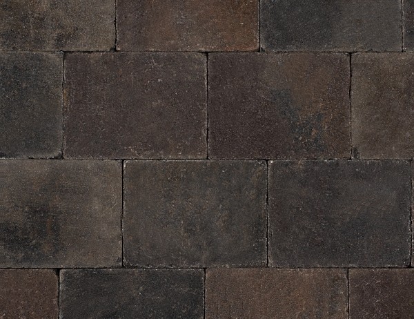 Trommelsteen 20x30x6 Oud Bussum (paars gv)