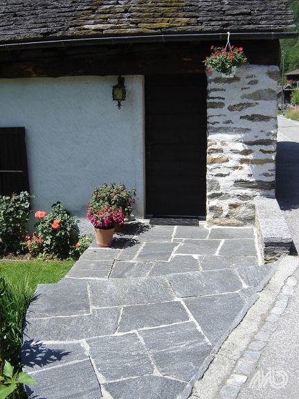 Flagstone Calanca kwartsiet 3-5 cm