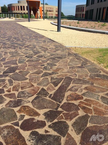 Flagstone Porfier Gigante (Italië) 3-6 cm