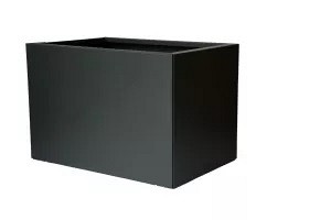 Bloembak Grafiet zwart 60x90x60cm.