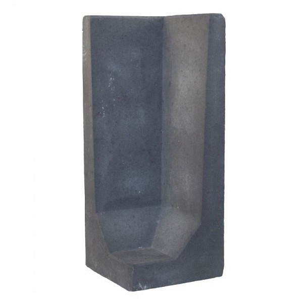 L-Hoekelement Zwart 100x40x40cm